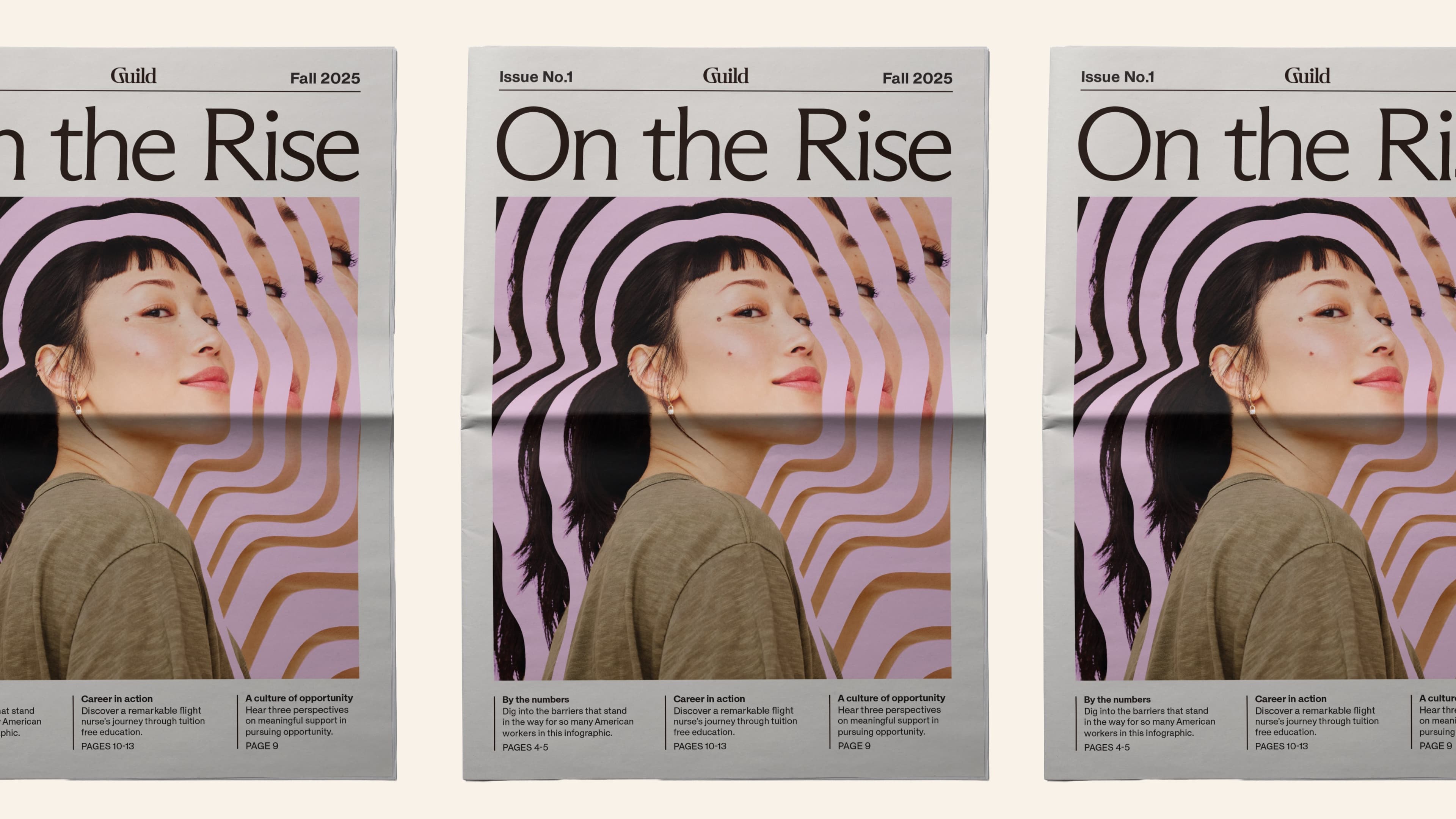 On The Rise zine cover preview