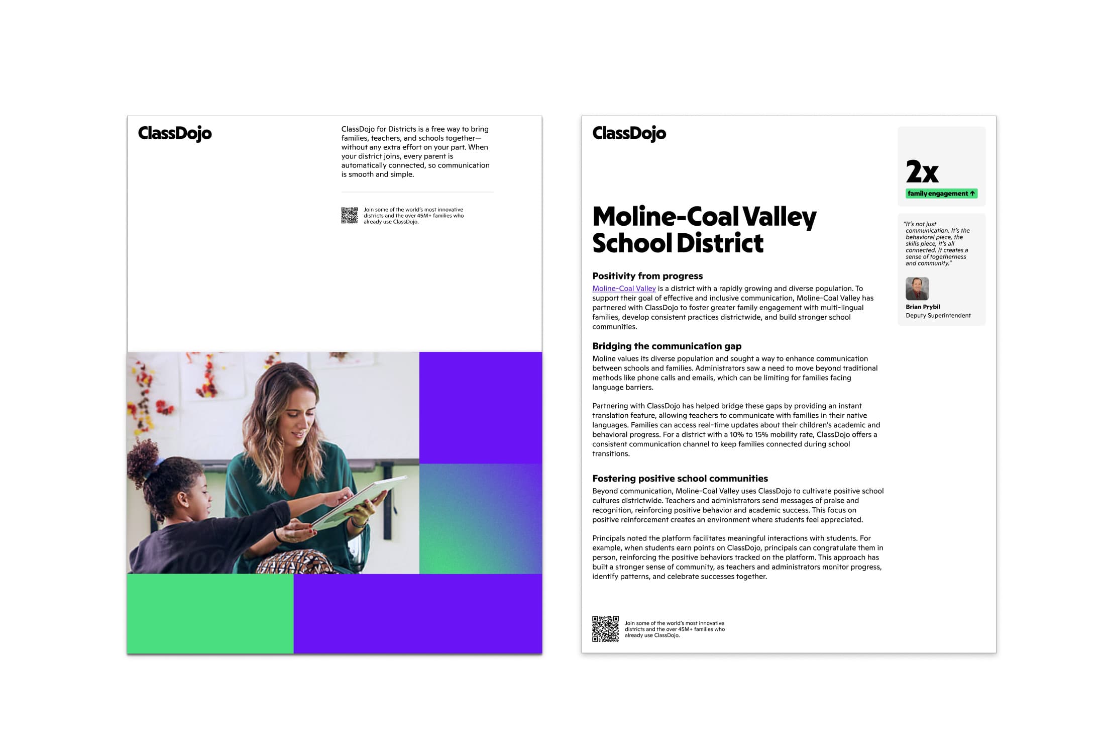 ClassDojo For Districts case study document