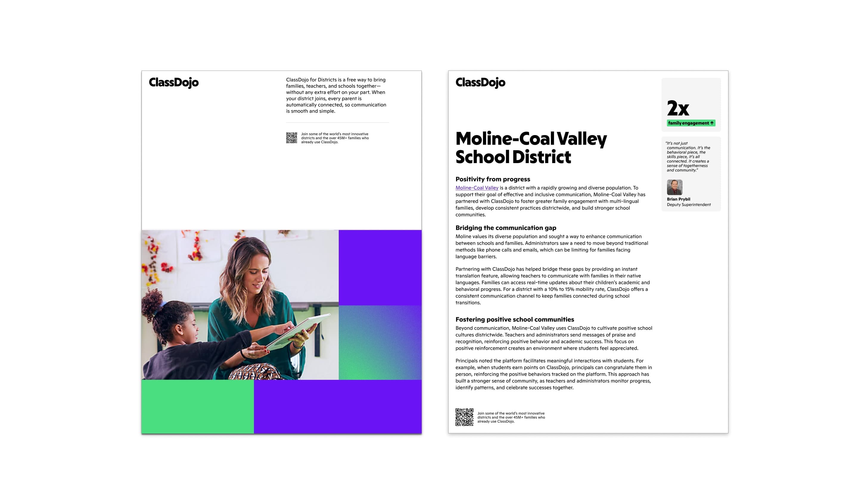 ClassDojo For Districts case study document
